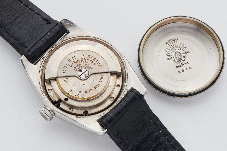 Bubbleback Ref. 2940 Tropical Salmon Radium Dial