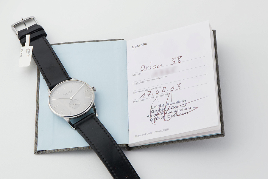 Orion 38 Silver Dial