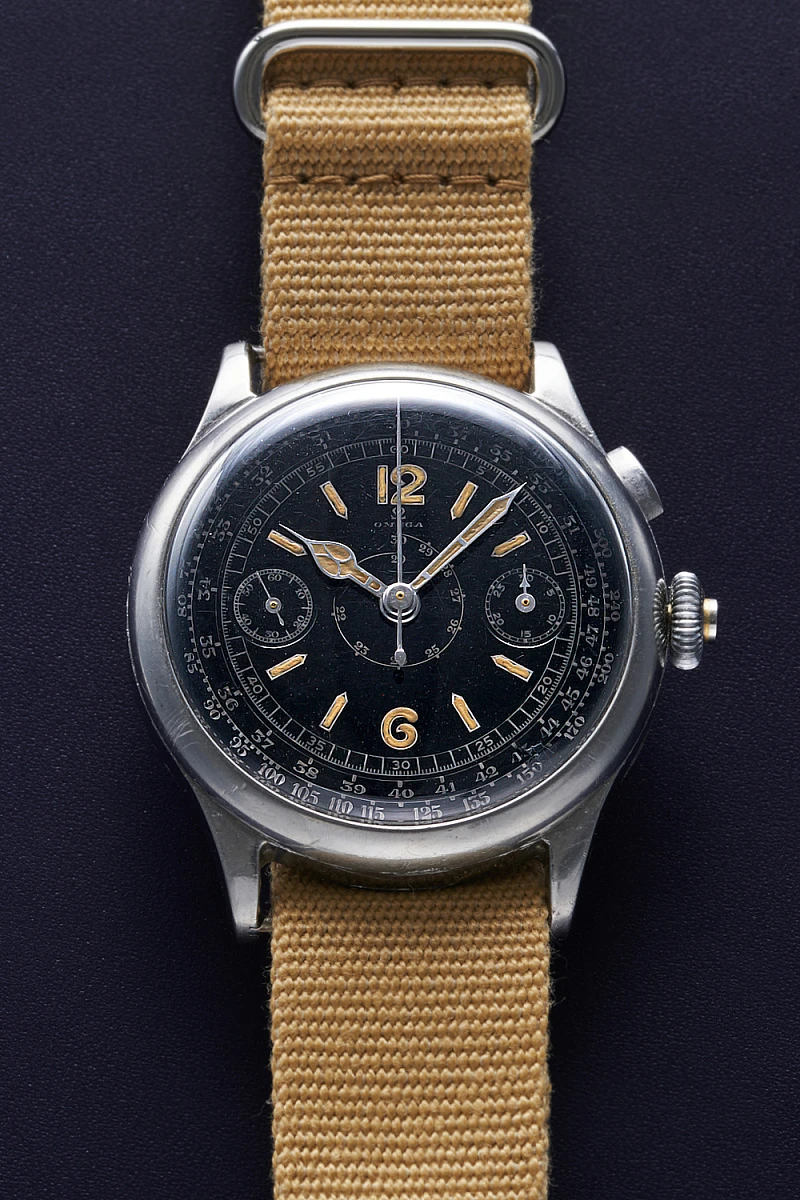 Chronograph 33.3 Black Enamel ‘Triple Tachy’