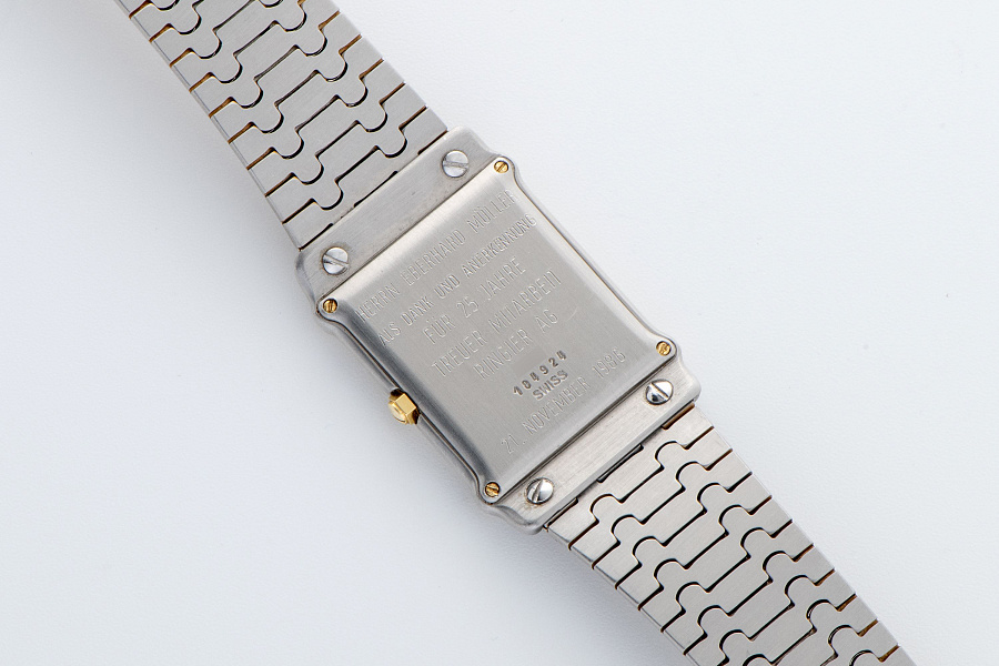 Tank Ref. 184924 in Stainless Steel and 18k Yellow Gold