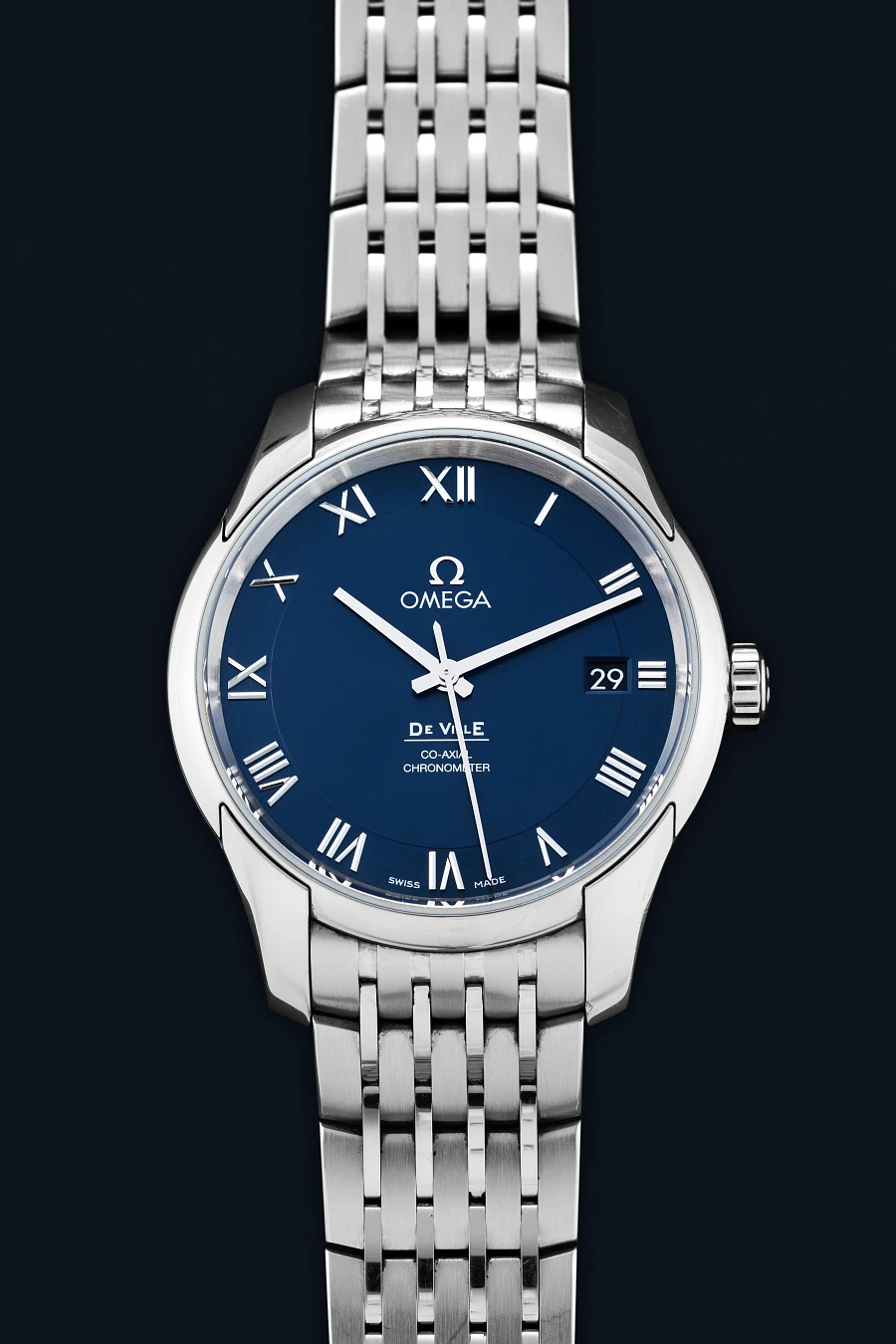 DeVille Co-Axial Chronometer Ref. 431.10.41.21.03.001 in Stainless Steel