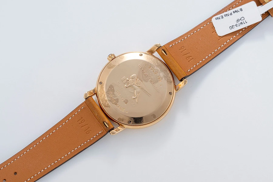 San Marco with Cloisonné Enamel Dial Ref. 136-77-9 in 18k Yellow Gold