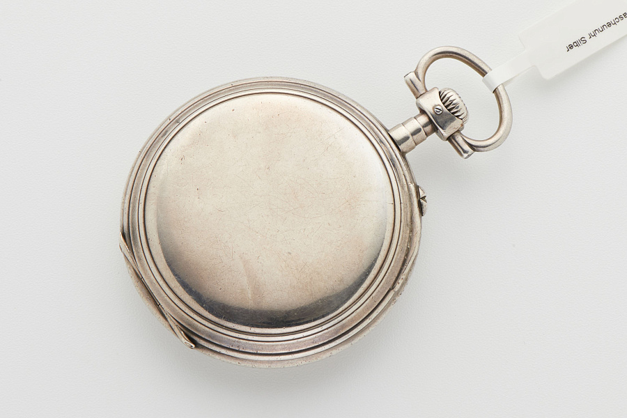 Tascheunuhr Silber