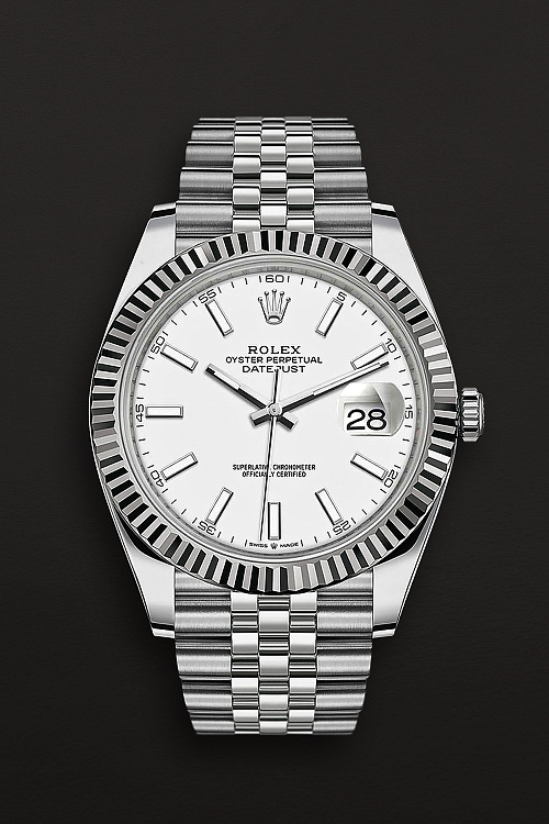 Datejust ‘White Rolesor’ 126334 41mm White Dial