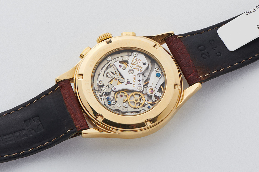 El Primero Chronograph Ref. 20-0010.420 Gold Plated