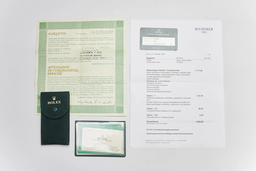 Rolex Sea-Dweller 1665 "Double Red"