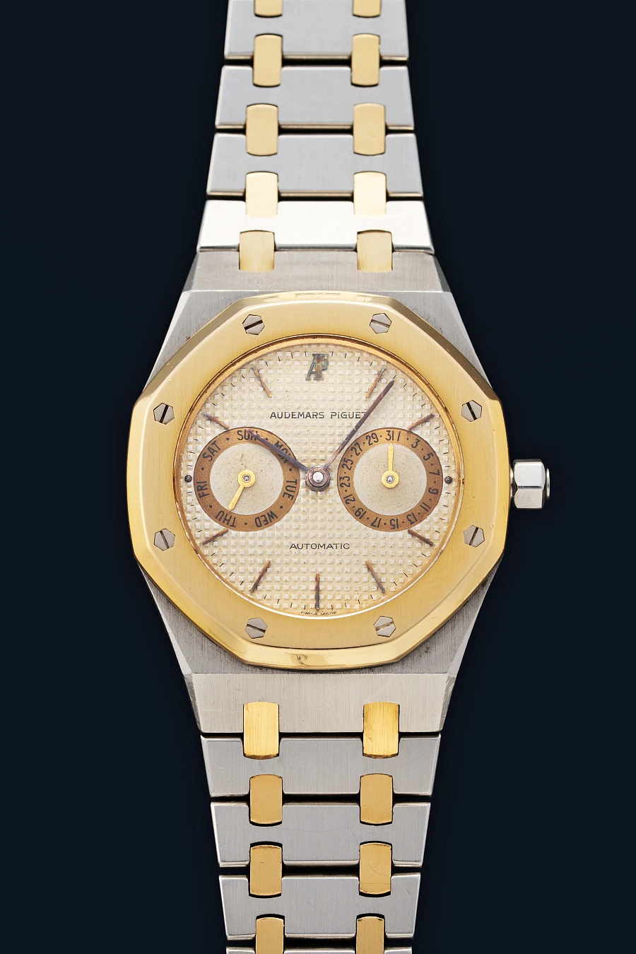 Royal Oak Day Date Ref. 25572SA in Stainless Steel and 18k Yellow Gold