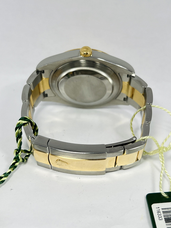 Datejust 41mm 116333 ‘Yellow Rolesor’ Sunburst Dial