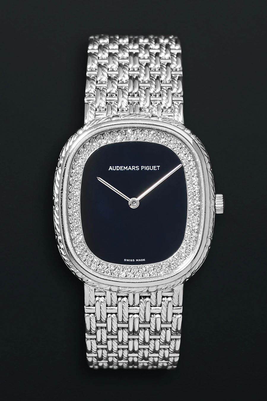 ‘Ellipse’ Ladies Watch White Gold Diamonds Quartz