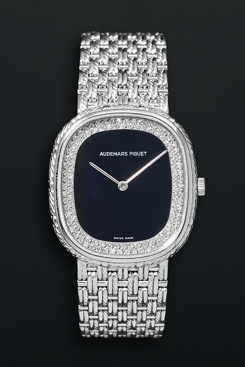 ‘Ellipse’ Ladies Watch White Gold Diamonds Quartz