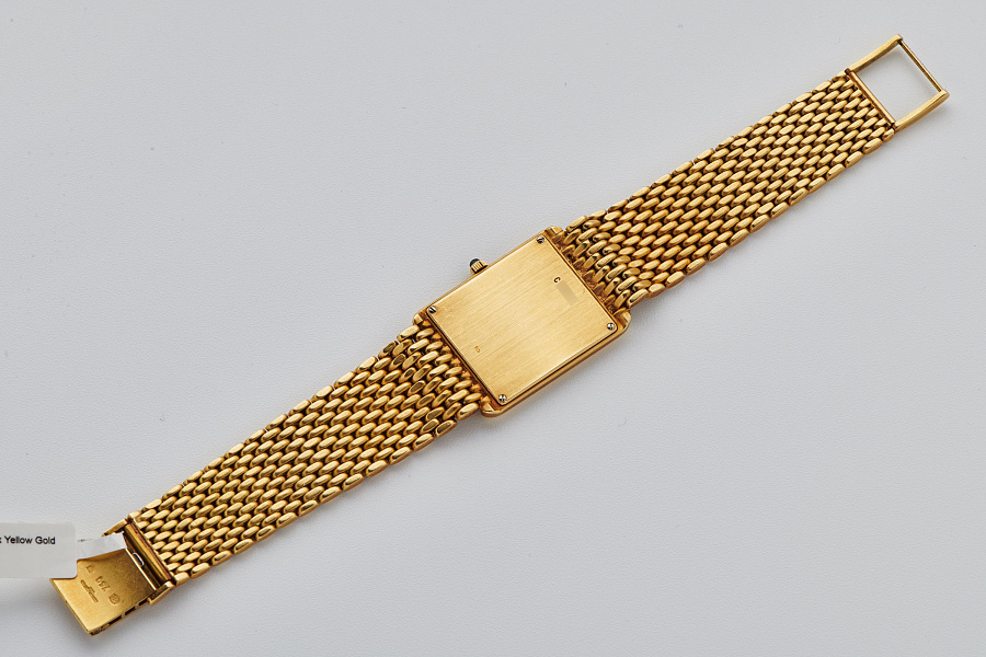 Tank in 18k Yellow Gold