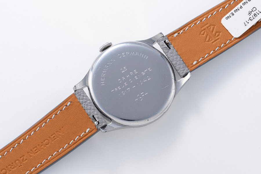 Portugieser-Style Dress Watch in Stainless Steel