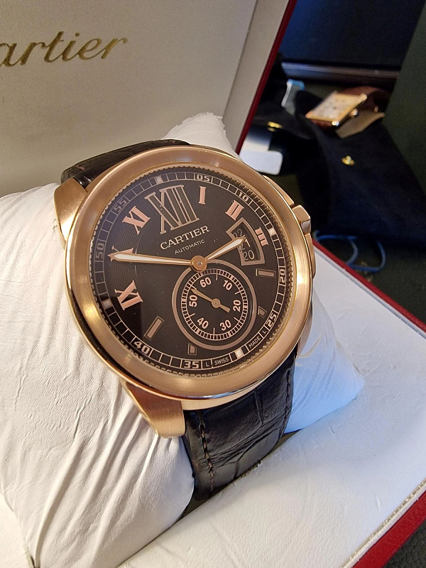 Calibre de Cartier Automatic Rose Gold