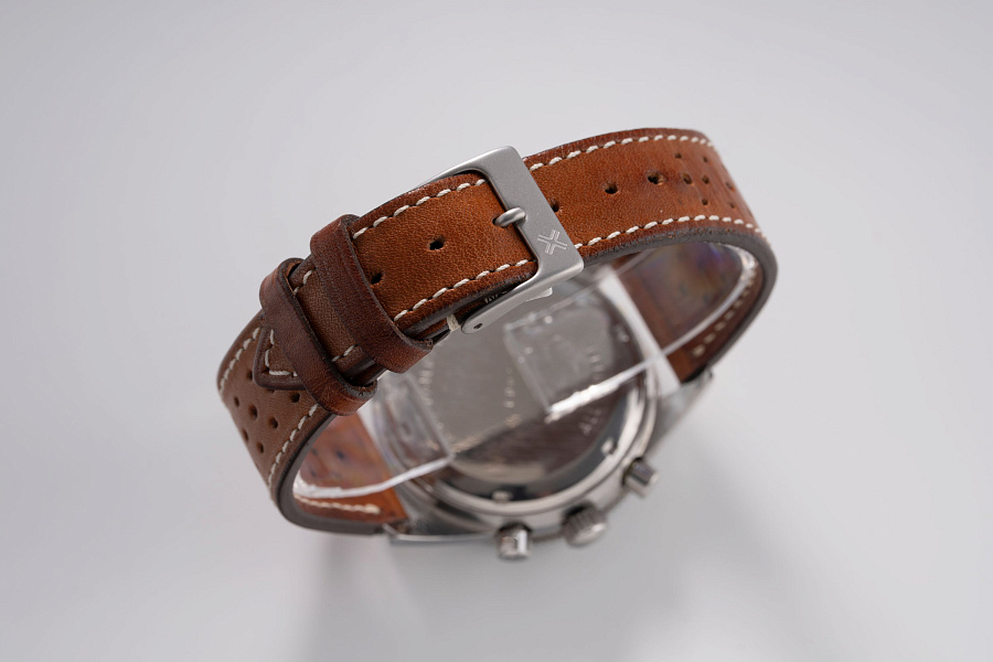 Vintage Big Eye Chronograph Ref. 9312 in Stainless Steel