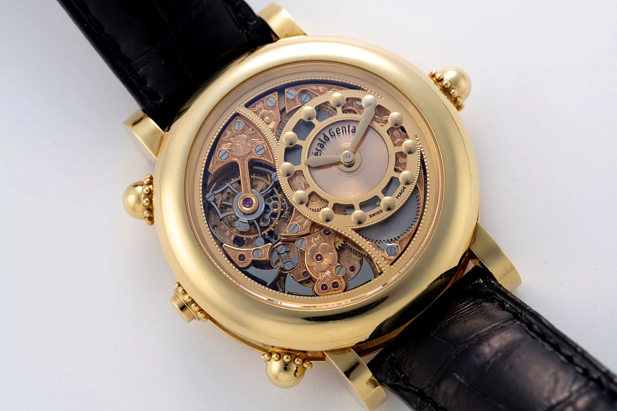 Piece Unique Tourbillon with Grande and Petite Sonnerie Ref. GS1.X.20 in 18k Yellow Gold