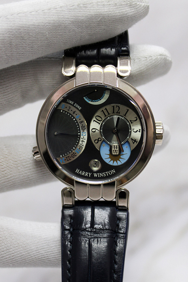 Premier Excenter Timezone White Gold