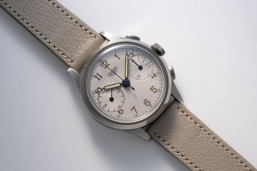 Big-Eye Chronograph Ref. 5408 in Stainless Steel