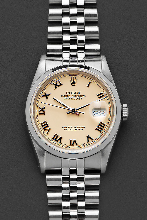 Oyster Perpetual Datejust 16200 ‘Cream Dial’