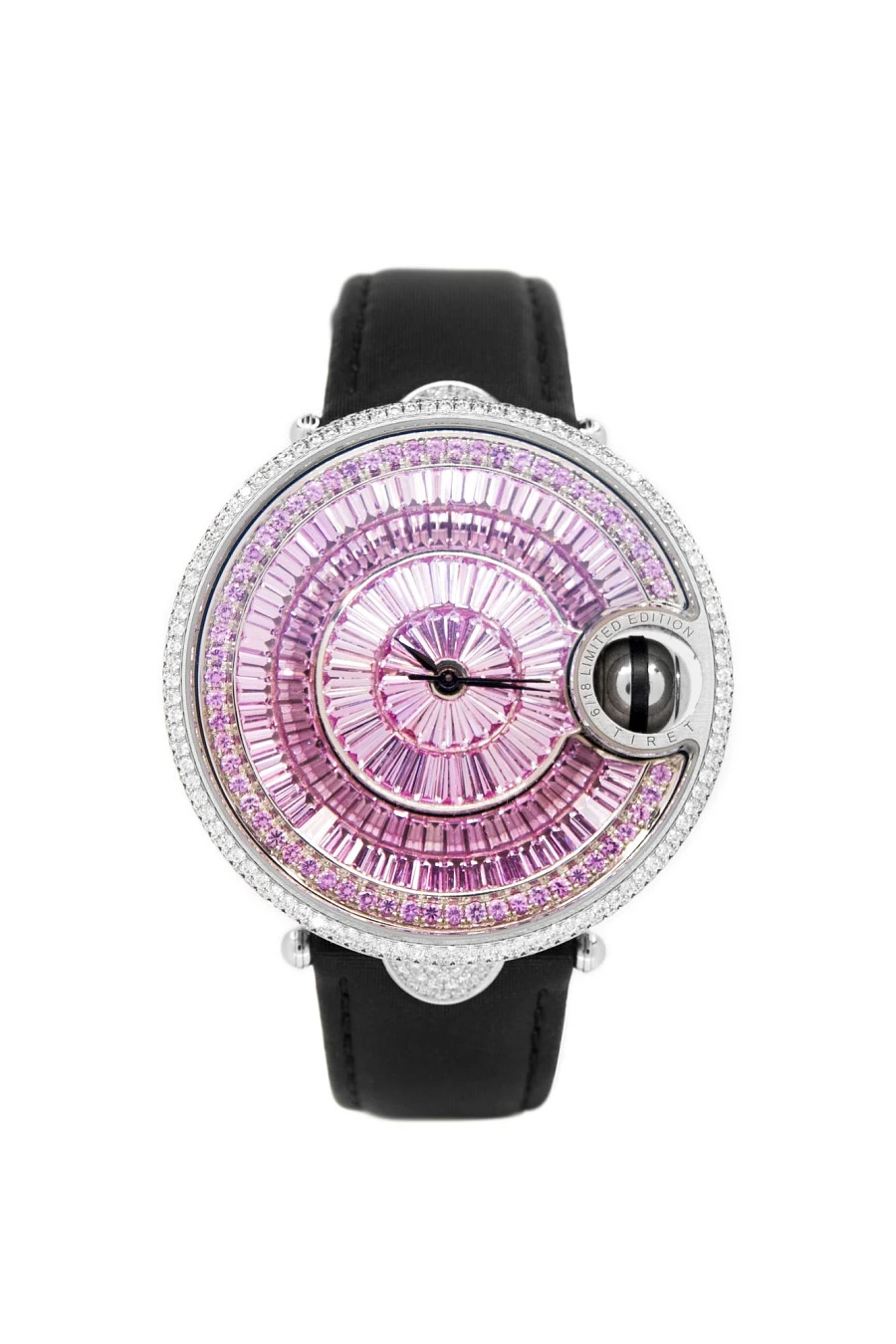 Tiret Bleeding Heart Pink Sapphire. Number 6 of 18 limited pieces