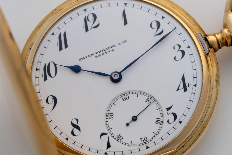Pocket Watch in 18k Yellow Gold