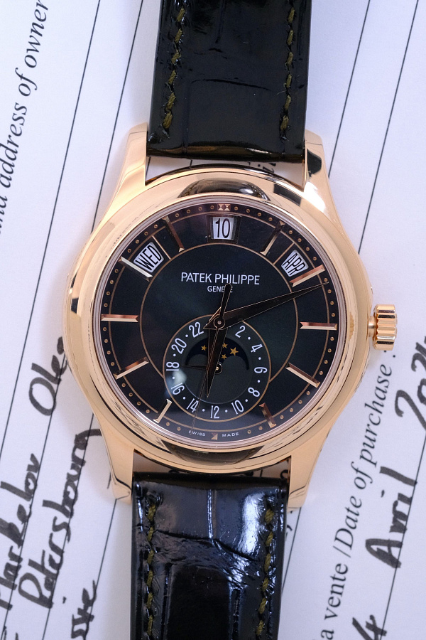 Annual Calendar 5205 Rose Gold Olive Green