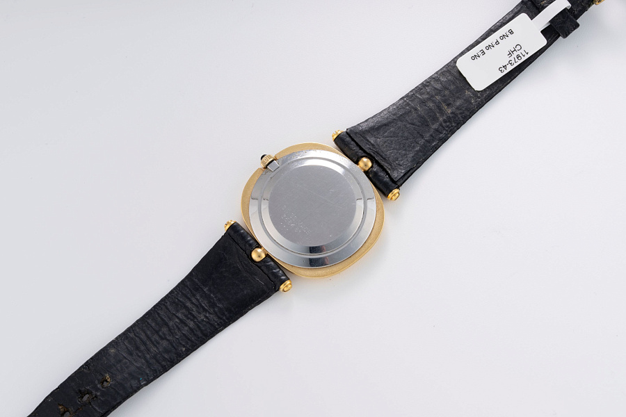TV-Dial Dress Watch Ref. 111 in Gold Plated Stainless Steel