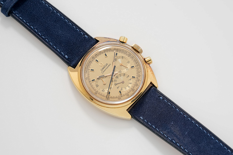Seamaster Chronograph with Cal. 321 Ref. 145.006-68 in 18k Yellow Gold