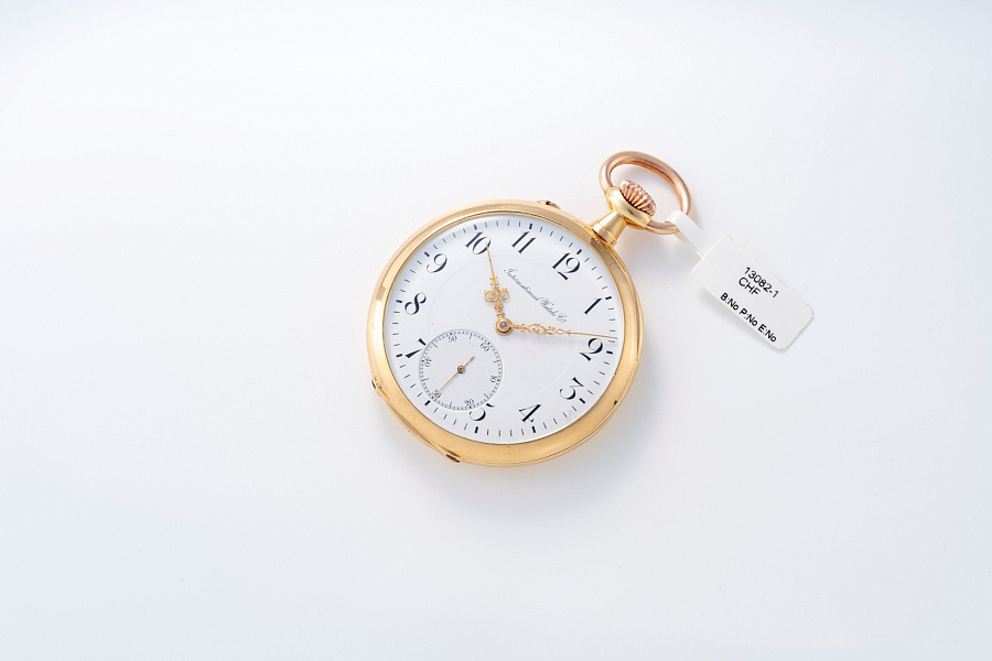 Pocket Watch in 18k Yellow Gold