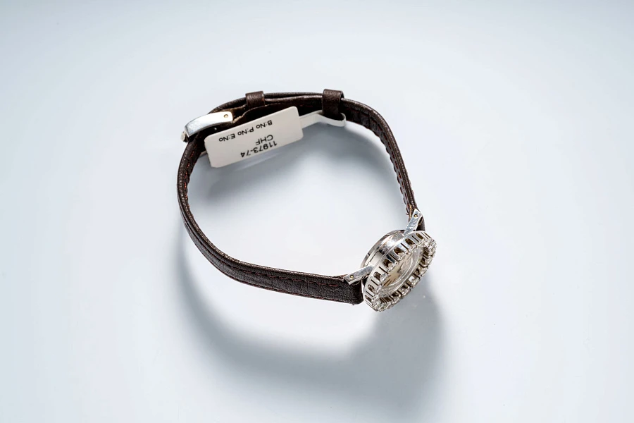 Cocktail Watch in 18k White Gold with Diamonds