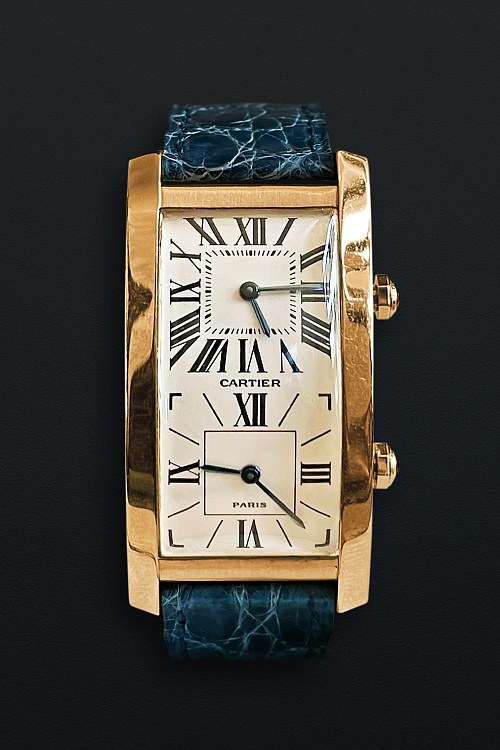 Tank Américaine de Cartier Dual Time