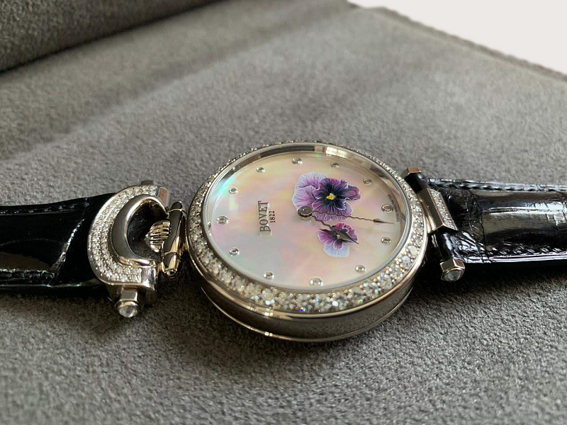 Amadeo Fleurier Mille Fleurs ‘Pansy’ White Gold