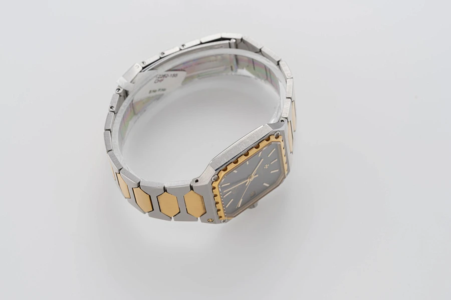 222 Square 'Saudi Dial' Ref. 46004 in Stainless Steel and 18k Yellow Gold