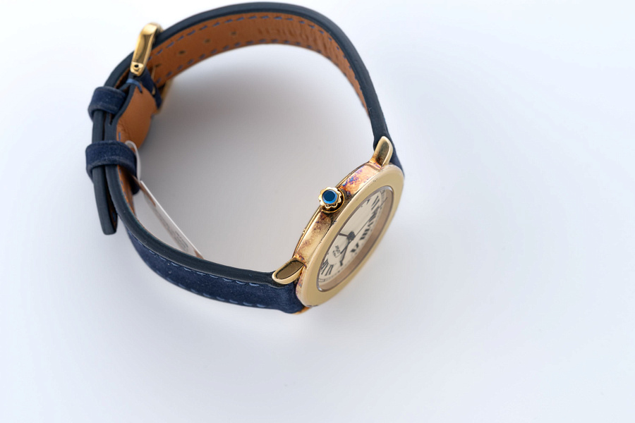 Ronde de Cartier Ref. 1800 in Gold-Plated Silver