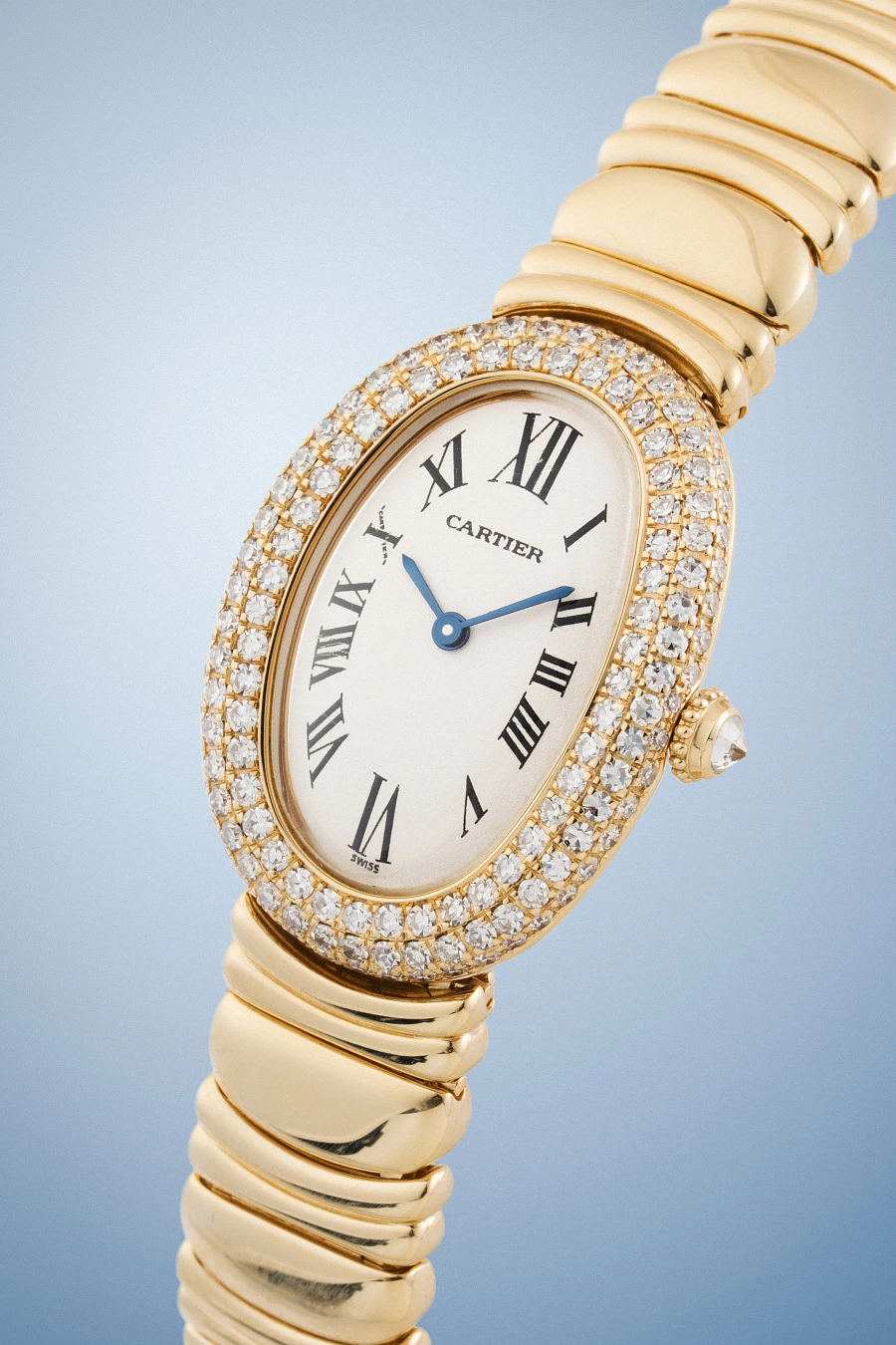 Baignoire Ref. 19501 in 18k Yellow Gold with Diamonds