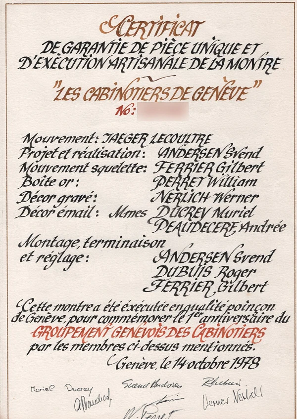 Historically Important Piece Unique Skeletonized Les Cabinotiers de Genève