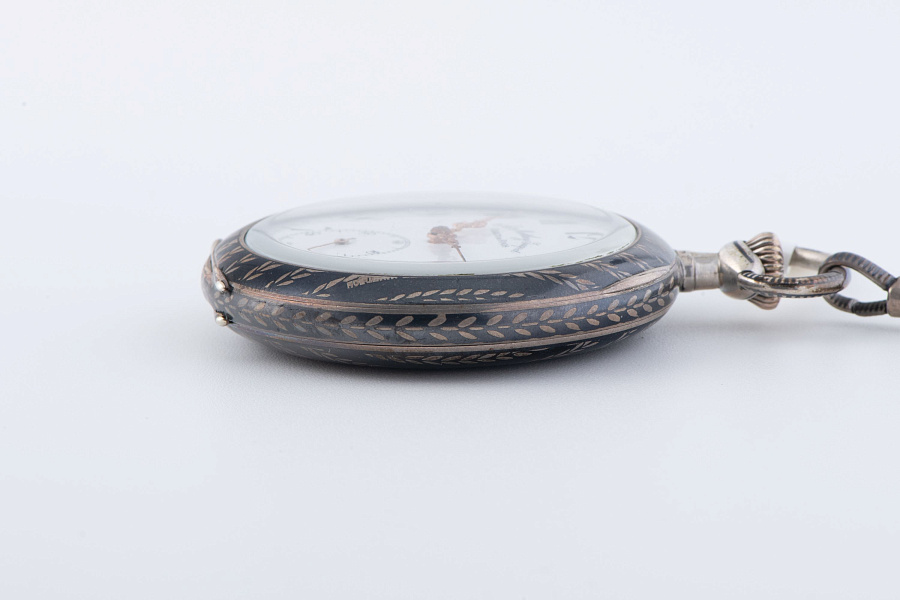 Tula Silver Pocket Watch