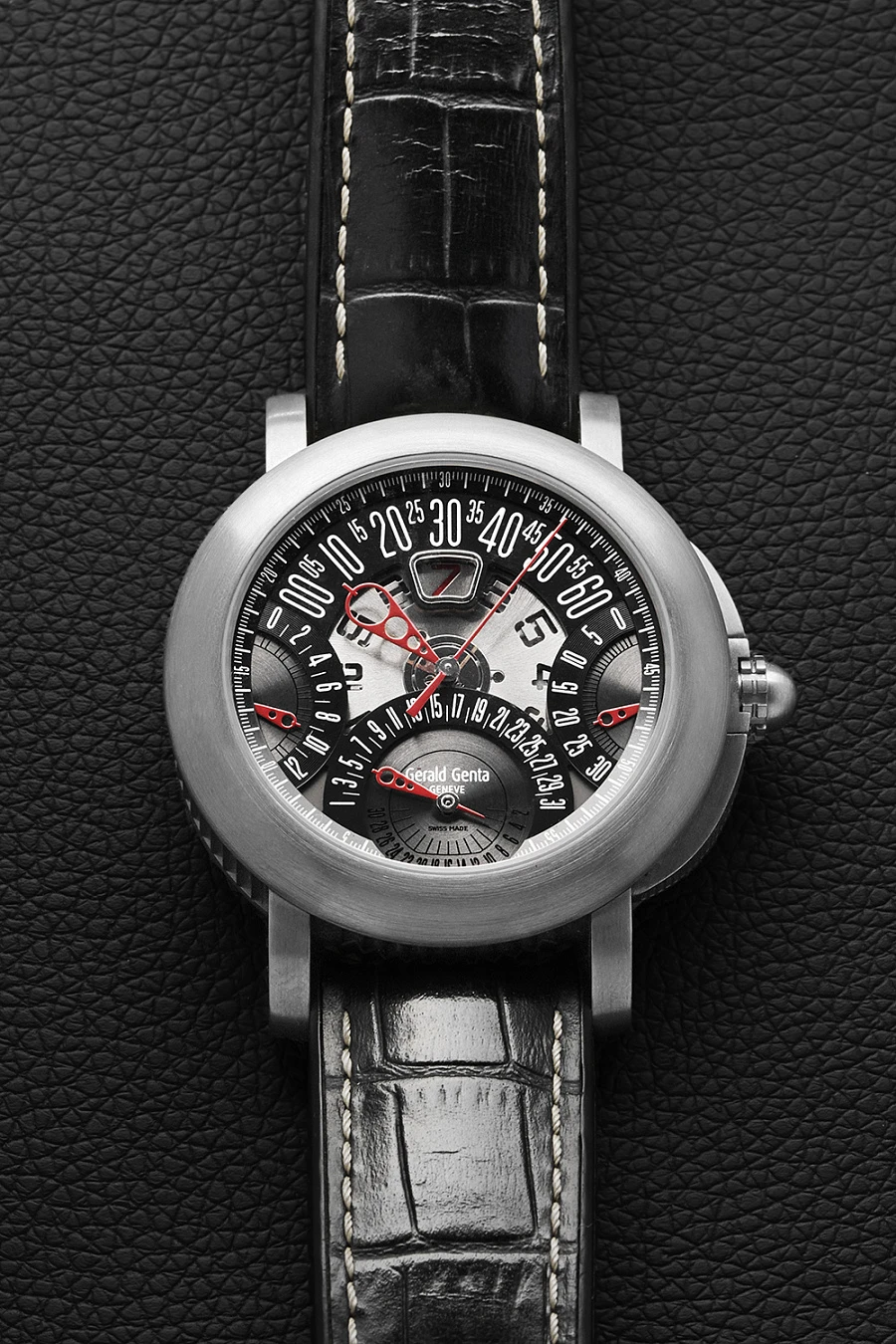 Arena Chronograph Quattro Retro Jumping Hours