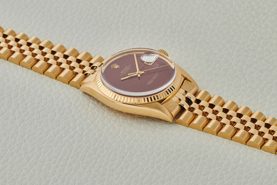 Datejust 1601 'Red Jasper Dial'