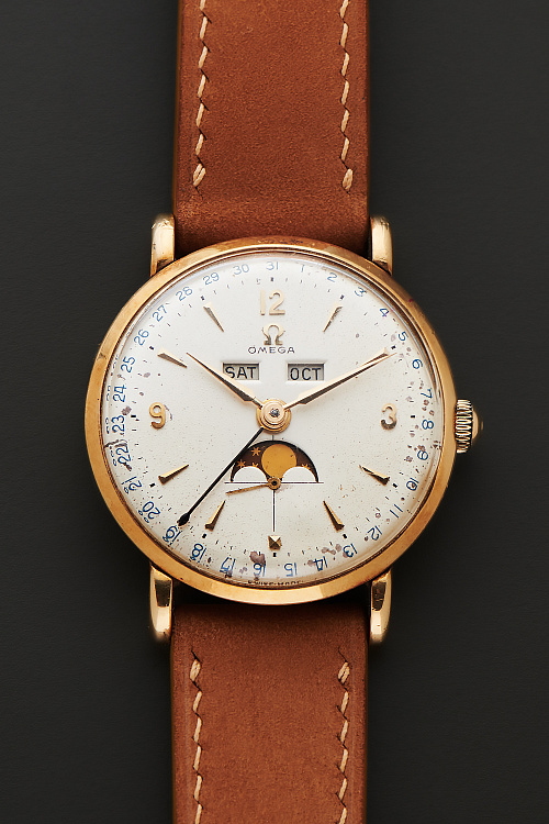 Cosmic Triple-date 18 Yellow-Gold