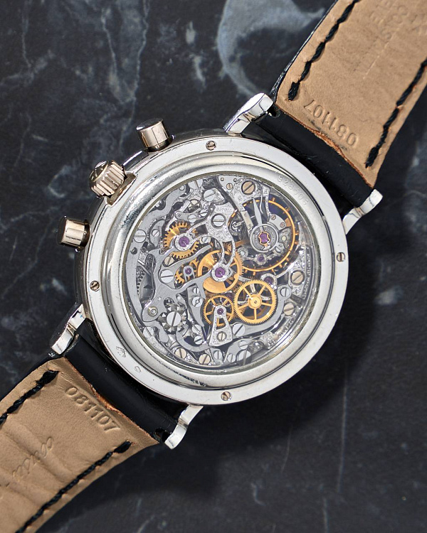 Patrimony Chronograph Squelette Platinum Manual Wind