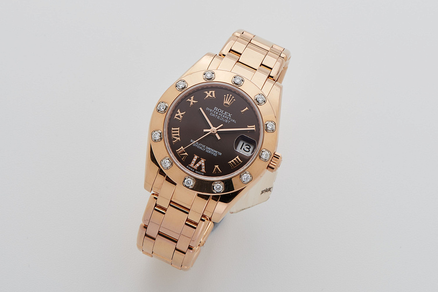 Datejust Ref. 81315 in 18k Rose Gold