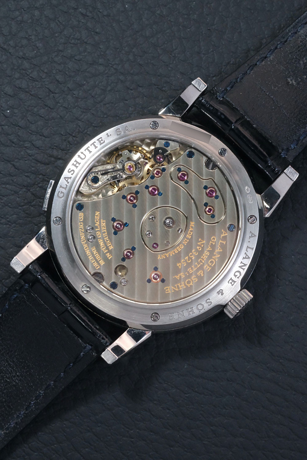 Lange 1 Blue Dial White Gold