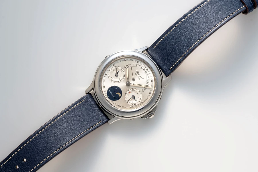 Perpetual Calendar in Platinum by Svend Andersen