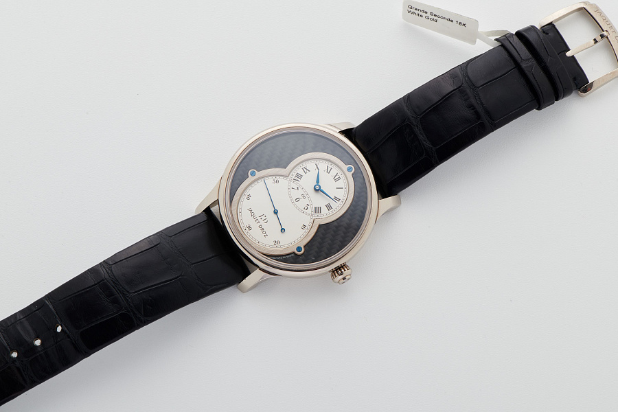 Grande Seconde in 18K White Gold