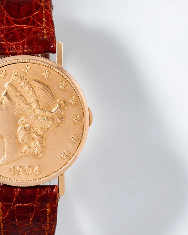 Twenty-dollar Coin Watch Manual Wind
