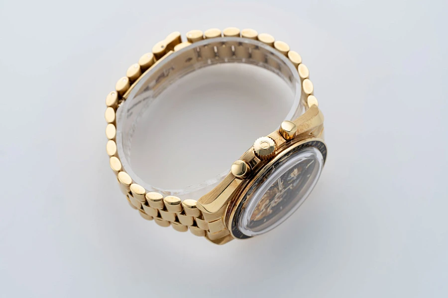 Skeletonized Speedmaster by Armin Strom Ref. 36965081 in 18k Yellow Gold