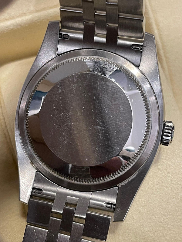 Datejust 36mm 116234 ‘Rolesor Gris’ Floral Dial