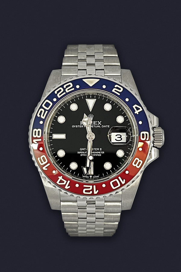 GMT-Master II Stainless Steel ‘Pepsi’