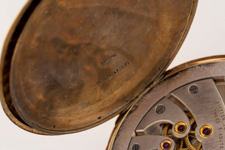 Paul Ditisheim 18K Gelbgold mit Kette