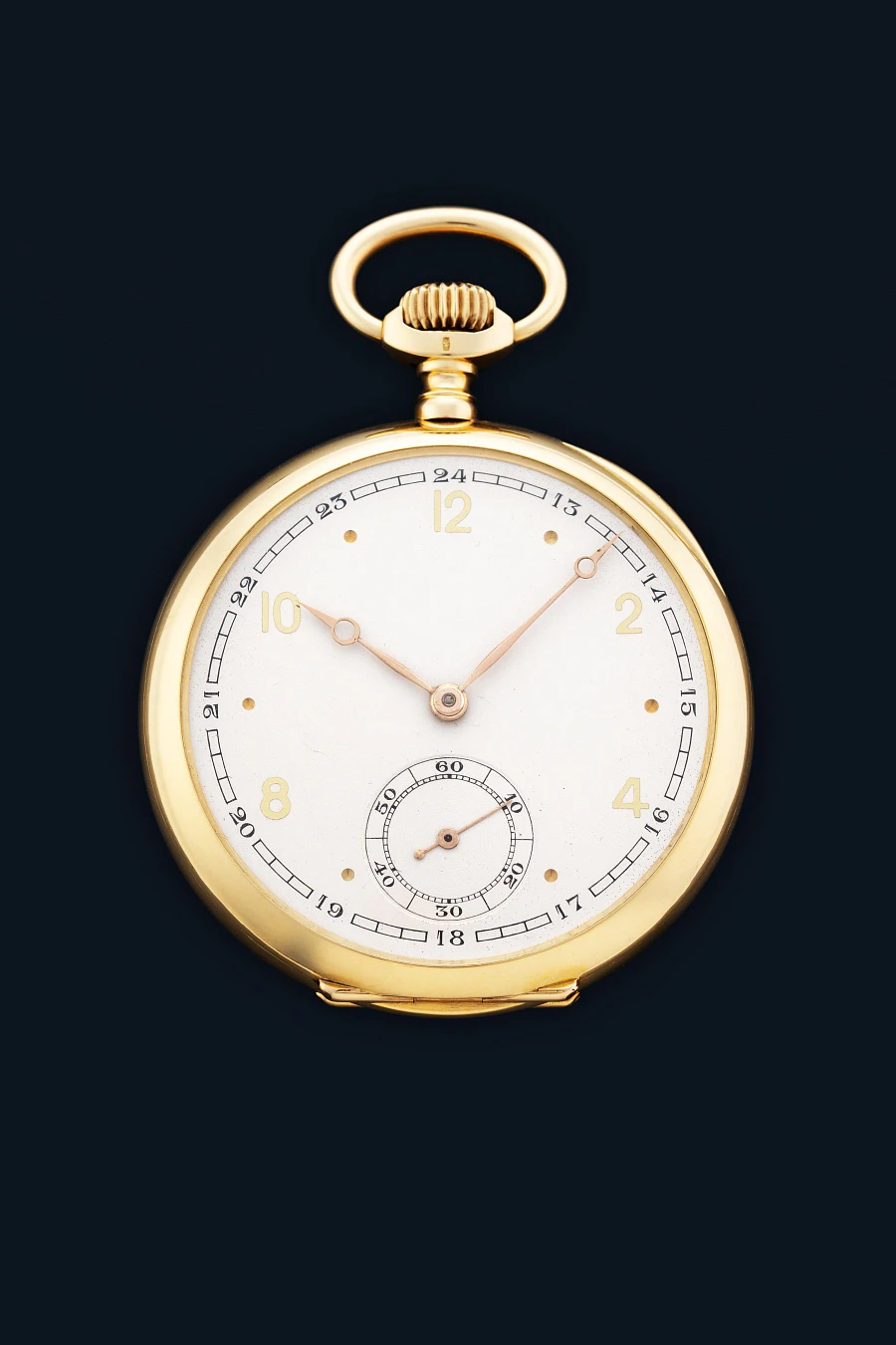 Pocket Watch in 18k Yellow Gold